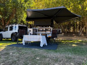 offroad camping trailer hire