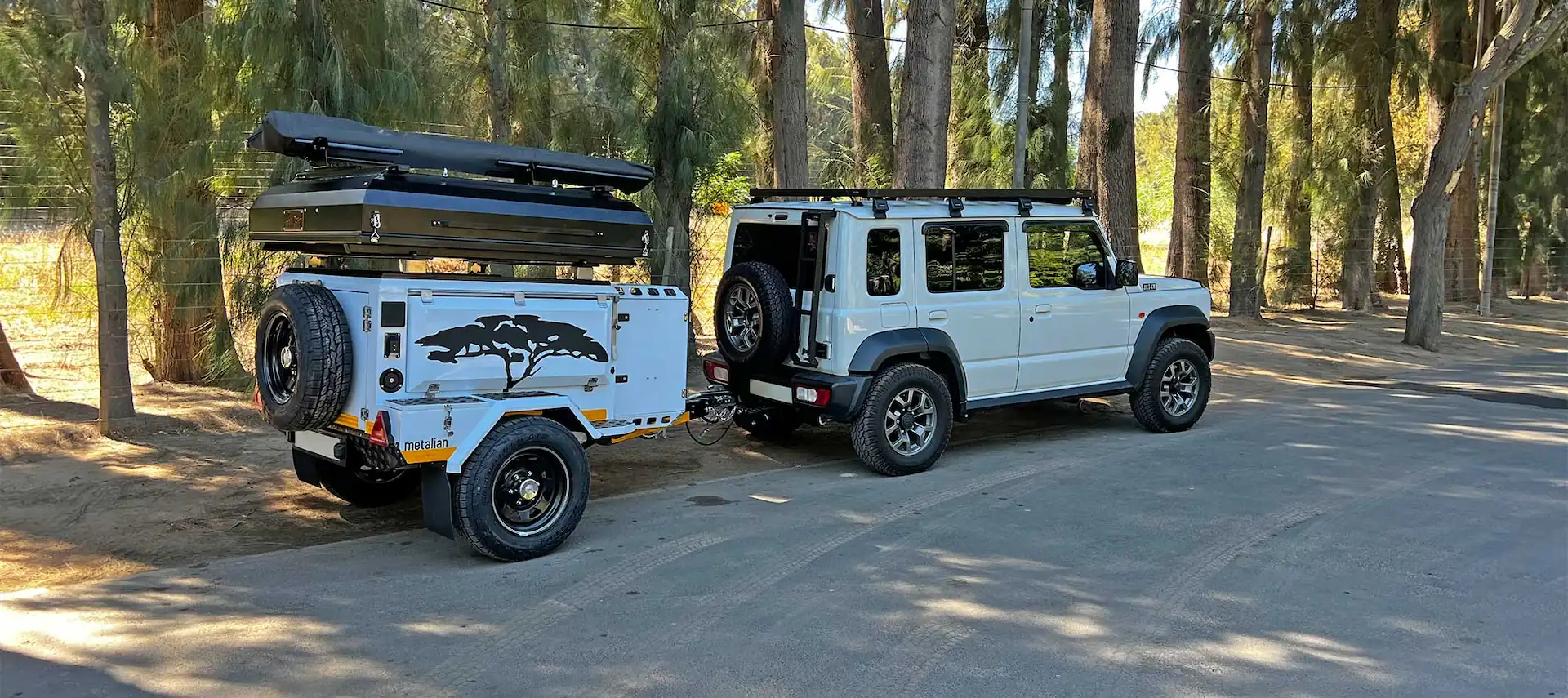 4x4 offroad camping trailer rental in Cape Town for rugged South African adventures